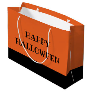 Spooky Kleuren - Diep Sinaasappel & Zwart Grote Ge Groot Cadeauzakje