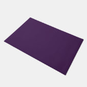 Spooky kleuren - Diepe Paarse deurmat (Schuin)