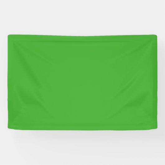 Spooky kleuren - Heldergroene banner (Horizontaal)