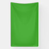 Spooky kleuren - Heldergroene banner (Verticaal)
