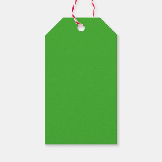 Spooky kleuren - Heldergroene cadeau Labels Cadeaulabel (Voorkant)