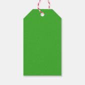 Spooky kleuren - Heldergroene cadeau Labels Cadeaulabel (Achterkant)