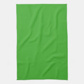 Spooky kleuren - Heldergroene keukenhanddoek (Verticaal)