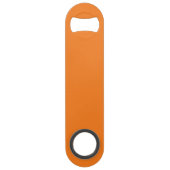 Spooky kleuren - Oranje Bar Key Bottle Opener Speed Flessenopener (Achterkant)