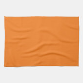Spooky kleuren - Oranje keukenhanddoek (Horizontaal)