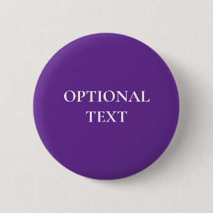 Spooky kleuren - Paarse aangepaste tekst Button