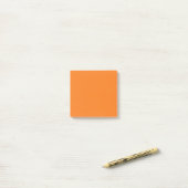 Spooky kleuren - Sinaasappel Post-it® Notes (Op bureau)