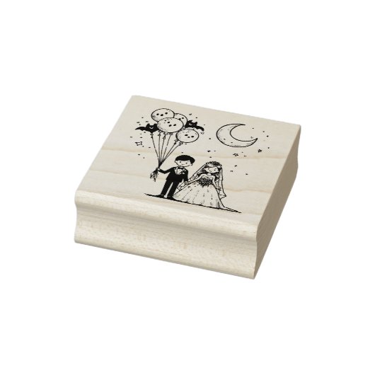 Spooky Koppel Rubberstempel (Stempel)