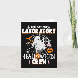Spooky Laboratorium Halloween Crew Spooky Medical  Kaart
