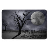 Spooky Landscape Halloween Magneet (Horizontaal)