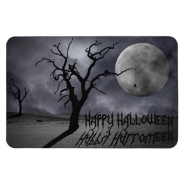 Spooky Landscape Halloween Magneet