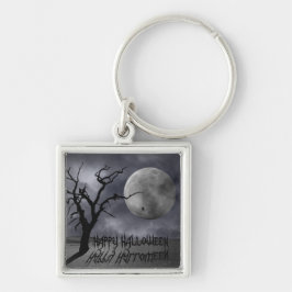 Spooky Landscape Halloween Sleutelhanger