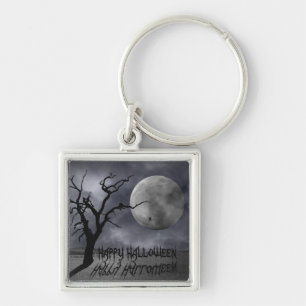 Spooky Landscape Halloween Sleutelhanger