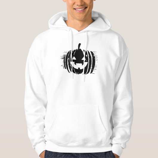 Spooky Laughing Pumpkin Head | Halloween Hoodie (Voorkant)