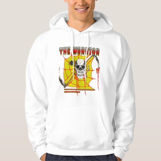 Spooky Leather Halloween Hoodie - Perfect Gift (Voorkant)