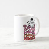 Spooky Licensed Practical Nurse Lpn Women Koffiemok (Voorkant rechts)