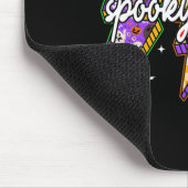 Spooky Lightning Bolt Grappig Halloween Spooky Sei Muismat (Hoek)