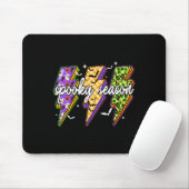 Spooky Lightning Bolt Grappig Halloween Spooky Sei Muismat (Met muis)