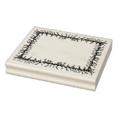 Spooky Lijst van Barbed takken voor Crafts Rubberstempel (Stempel)