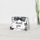 Spooky Little Boo Baby shower Bedankkaart (Voorkant)