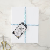 Spooky Little Boo Baby shower Favorietentjes Cadeaulabel (Met Touw)