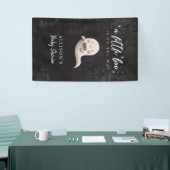 Spooky Little Boo Boy Baby shower Banner (Beurs)