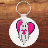 Spooky Love Ghost Sleutelhanger (Voorkant)