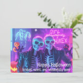 🌈🎃Spooky, Luid & Trots kaart (Staand voorkant)