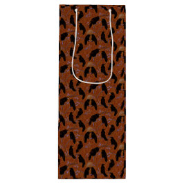 Spooky maanverlichte kraaien delen oogbolsnack wijn cadeautas