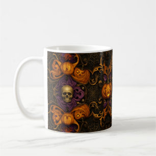 Spooky maar charmante Halloween Pattern Mok