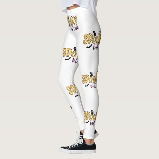 Spooky maar leuke leggings ontwerp (Links)