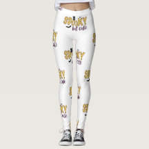 Spooky maar leuke leggings ontwerp