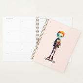 Spooky Maar Schattigee Zombie Kind - Schattige Mac Planner (Display)