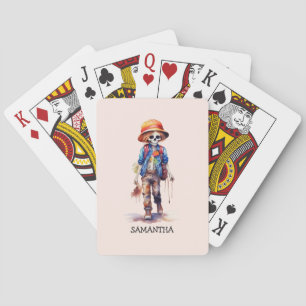 Spooky Maar Schattigee Zombie Kind - Schattige Mac Pokerkaarten