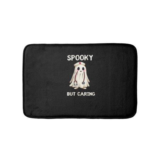 SPOOKY MAAR ZORGZAAM Essential T-shirt Badmat (Voorkant)