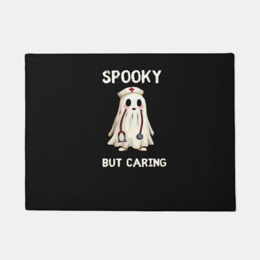 SPOOKY MAAR ZORGZAAM Essential T-shirt Deurmat (Voorkant)