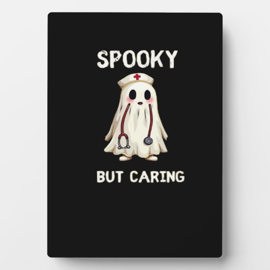 SPOOKY MAAR ZORGZAAM Essential T-shirt Fotoplaat (voorkant)