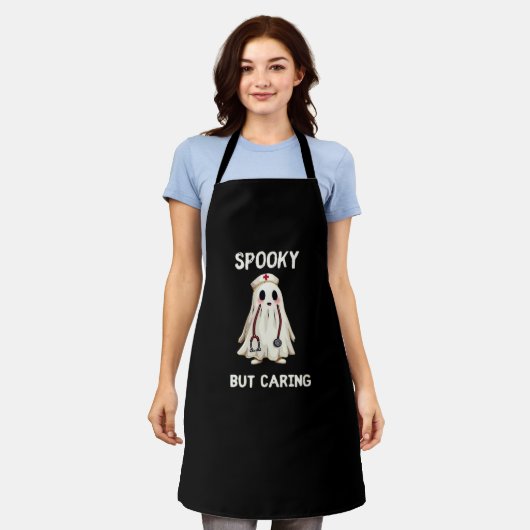 SPOOKY MAAR ZORGZAAM Essential T-shirt Schort (Gedragen)