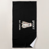 SPOOKY MAAR ZORGZAAM Essential T-shirt Strandlaken (Voorkant)