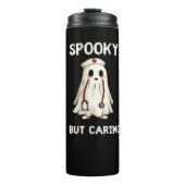 SPOOKY MAAR ZORGZAAM Essential T-shirt Thermosbeker (Voorkant)