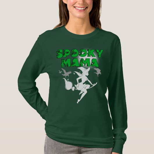 Spooky Mama 02.b T-shirt (Voorkant)