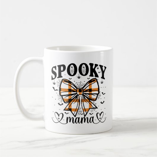 Spooky Mama – Cute Halloween for Moms Koffiemok (Links)