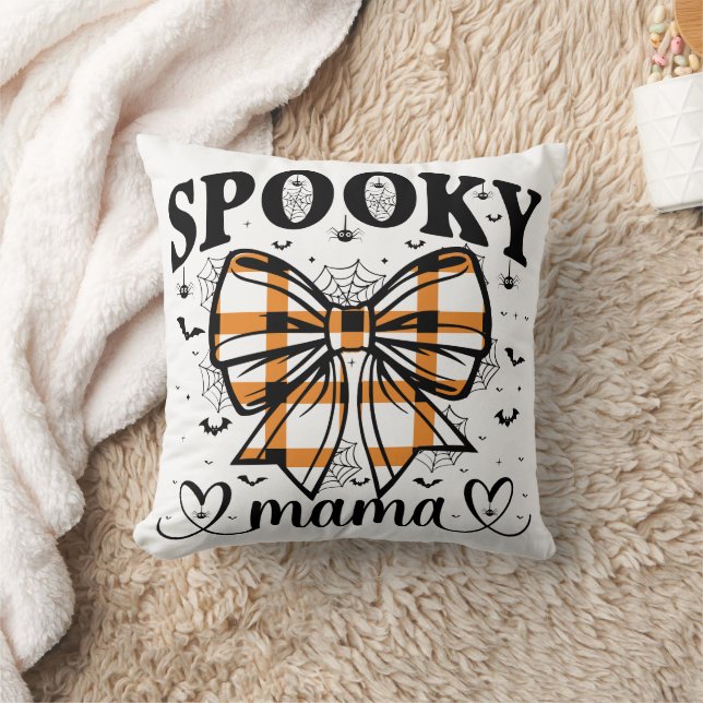 Spooky Mama – Cute Halloween for Moms Kussen (Deken)