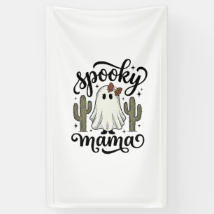 Spooky Mama Ghost Cactus Vintage Halloween Shirt_1 Spandoek