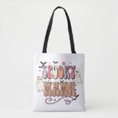 Spooky Mama Halloween Canvas tas (Voorkant)
