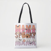 Spooky Mama Halloween Canvas tas (Voorkant)