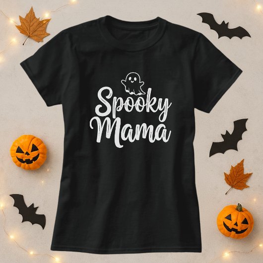 Spooky Mama Halloween Mom T-shirt
