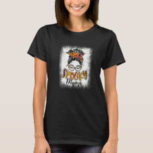 Spooky Mama Halloween Skull Witchy Mama Witch Mam T-shirt