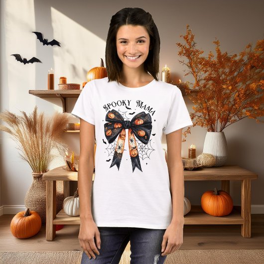 Spooky Mama Halloween T-shirt