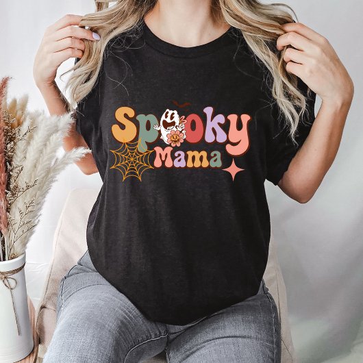 Spooky Mama, Halloween T-shirts, Spooky Vibe T-shirt